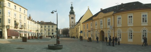 A szombathelyi Ferences templom. Szombathely Ferences templom